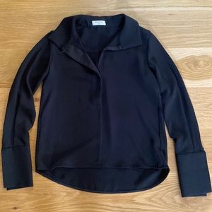 Aritizia Babaton Black Blouse
